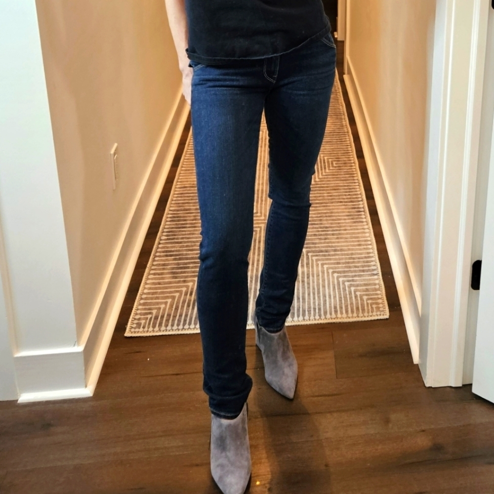 NWT HUDSON Collin Mid Rise Skinny Ankle Jean - SIZE 25